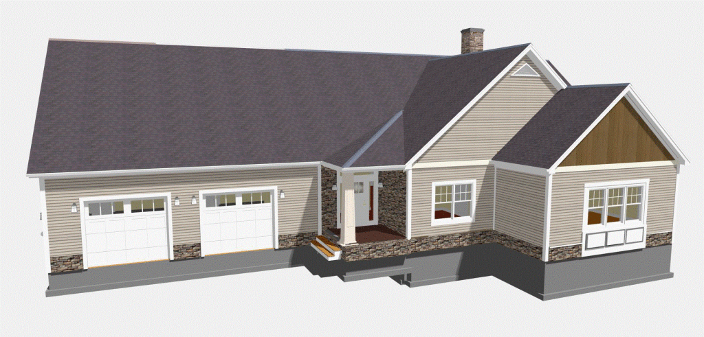 Purinton Proposed Home 3D